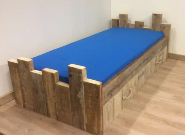 Kinderbed Steigerhout Robuust - Afbeelding 6