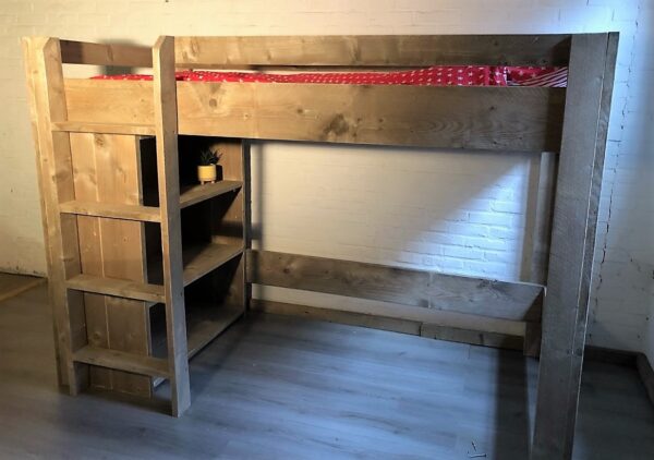 Halfhoogslaper met kast Noa