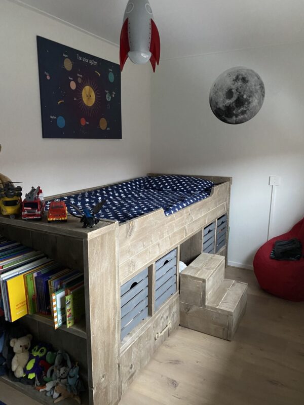 Steigerhouten Kajuitbed Jan - Julius - Afbeelding 2