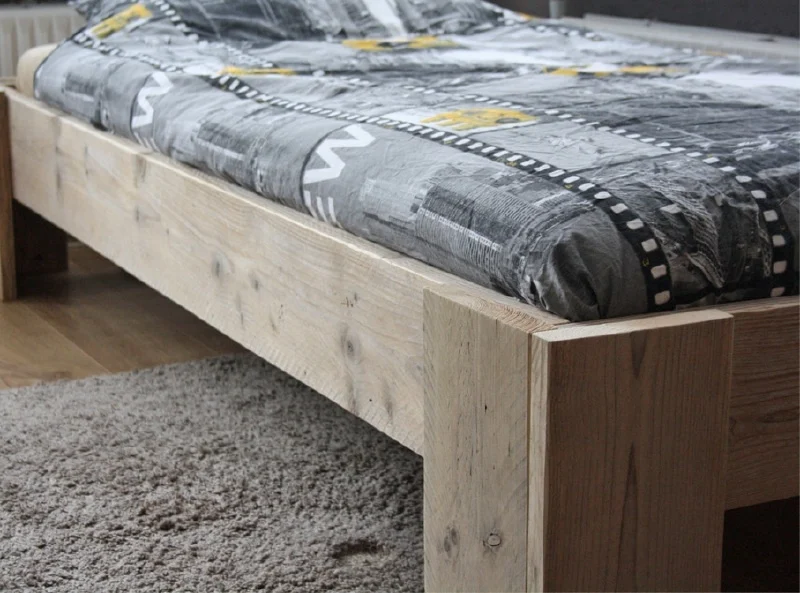 houten eenpersoonsbed Basic